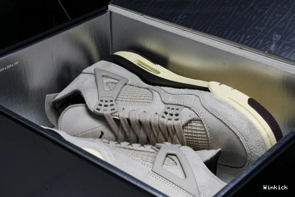 4 FZ4810-200 Air Jordan Stone" Ma Maniére A x “Fossil 1004